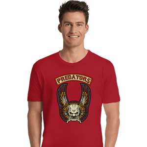 Daily_Deal_Shirts Premium Shirts, Unisex / Small / Red Predators