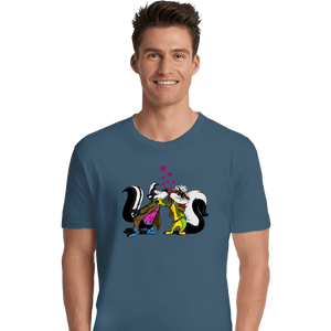 Secret_Shirts Premium Shirts, Unisex / Small / Indigo Blue No-Kissing