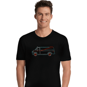 Shirts Premium Shirts, Unisex / Small / Black A-Team Van