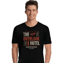 Load image into Gallery viewer, Shirts Premium Shirts, Unisex / Small / Black Sidewinder Colorado Hotel

