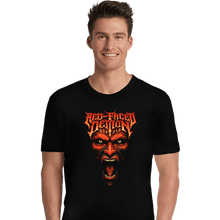 Load image into Gallery viewer, Shirts Premium Shirts, Unisex / Small / Black Red Faced Devil
