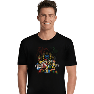Shirts Premium Shirts, Unisex / Small / Black Mushroom Rangers