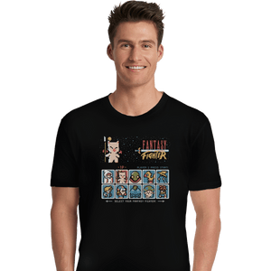 Shirts Premium Shirts, Unisex / Small / Black Fantasy Fighter