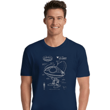 Load image into Gallery viewer, Daily_Deal_Shirts Premium Shirts, Unisex / Small / Navy LO-LA59 Schematics
