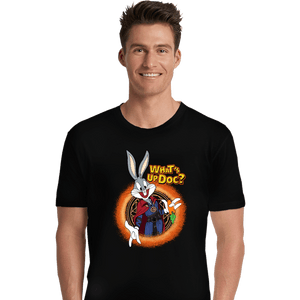 Daily_Deal_Shirts Premium Shirts, Unisex / Small / Black Doctor Bunny Looneyverse