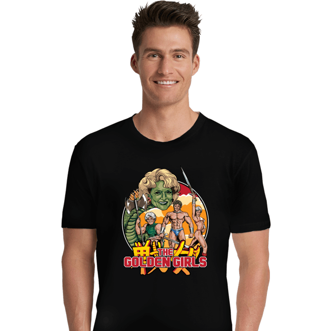 Daily_Deal_Shirts Premium Shirts, Unisex / Small / Black Golden Axe Girls