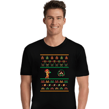 Load image into Gallery viewer, Shirts Premium Shirts, Unisex / Small / Black We Wish You A Metroid Christmas
