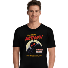 Load image into Gallery viewer, Daily_Deal_Shirts Premium Shirts, Unisex / Small / Black Mothman
