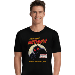 Daily_Deal_Shirts Premium Shirts, Unisex / Small / Black Mothman