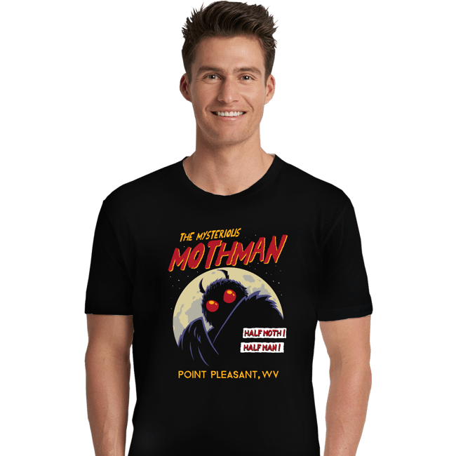 Daily_Deal_Shirts Premium Shirts, Unisex / Small / Black Mothman
