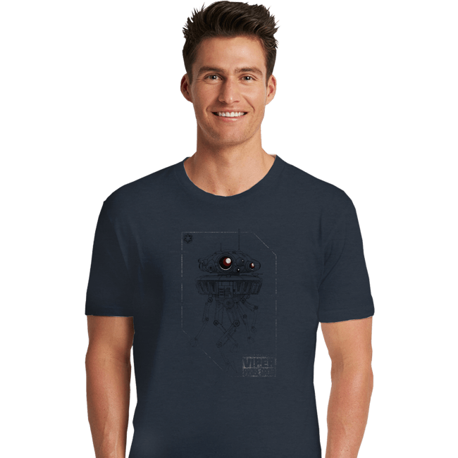 Shirts Premium Shirts, Unisex / Small / Dark Heather Probe Droid
