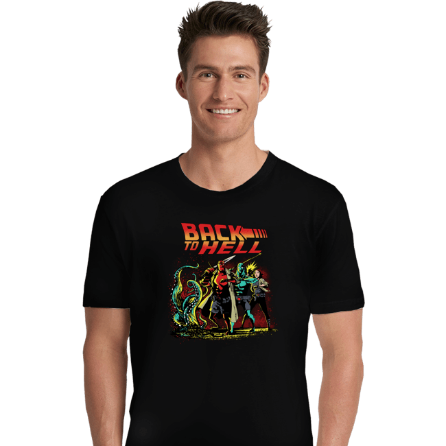 Secret_Shirts Premium Shirts, Unisex / Small / Black Back To Hell