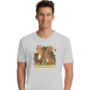 Shirts Premium Shirts, Unisex / Small / White Forever Is A Long Time