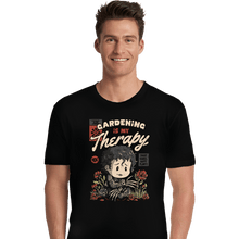 Load image into Gallery viewer, Daily_Deal_Shirts Premium Shirts, Unisex / Small / Black Gardening Is My Therapy
