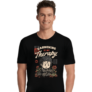 Daily_Deal_Shirts Premium Shirts, Unisex / Small / Black Gardening Is My Therapy