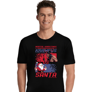 Daily_Deal_Shirts Premium Shirts, Unisex / Small / Black Christmas Fight