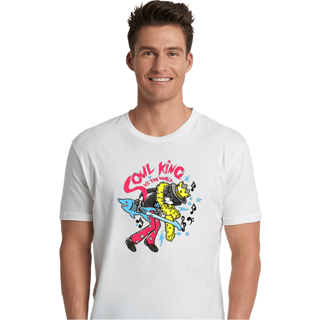 Secret_Shirts Premium Shirts, Unisex / Small / White Soul King VS The World