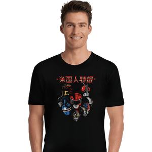 Shirts Premium Shirts, Unisex / Small / Black American Toku