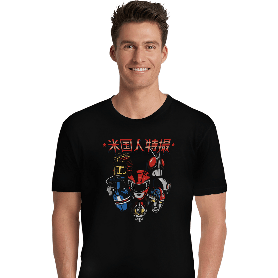 Shirts Premium Shirts, Unisex / Small / Black American Toku