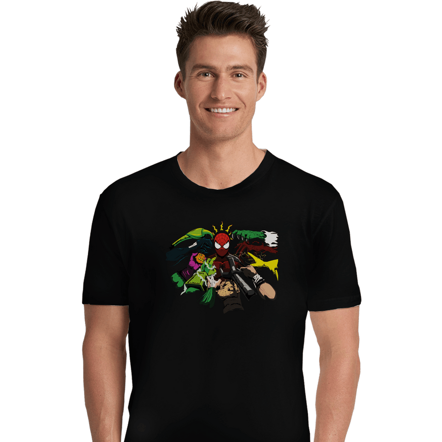 Shirts Premium Shirts, Unisex / Small / Black Spider Yaga