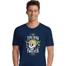 Load image into Gallery viewer, Shirts Premium Shirts, Unisex / Small / Navy Time Hero Forever
