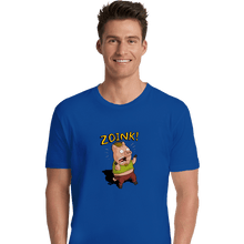 Load image into Gallery viewer, Daily_Deal_Shirts Premium Shirts, Unisex / Small / Royal Blue Stoner Pig
