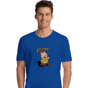 Daily_Deal_Shirts Premium Shirts, Unisex / Small / Royal Blue Stoner Pig