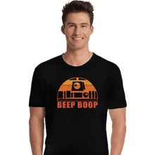 Load image into Gallery viewer, Daily_Deal_Shirts Premium Shirts, Unisex / Small / Black Vintage Beep Boop
