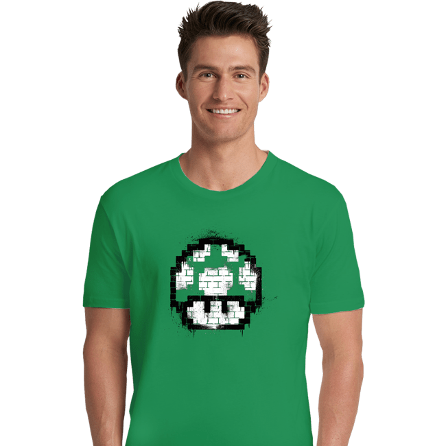 Shirts Premium Shirts, Unisex / Small / Irish Green 1-Up Spray