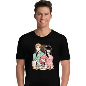 Daily_Deal_Shirts Premium Shirts, Unisex / Small / Black Spy Family Portrait