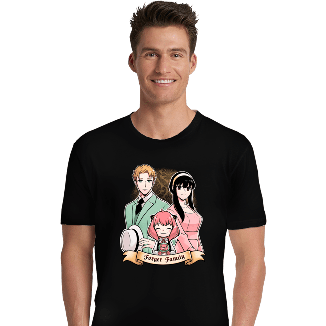 Daily_Deal_Shirts Premium Shirts, Unisex / Small / Black Spy Family Portrait