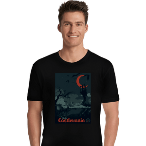 Secret_Shirts Premium Shirts, Unisex / Small / Black Visit Castlevania