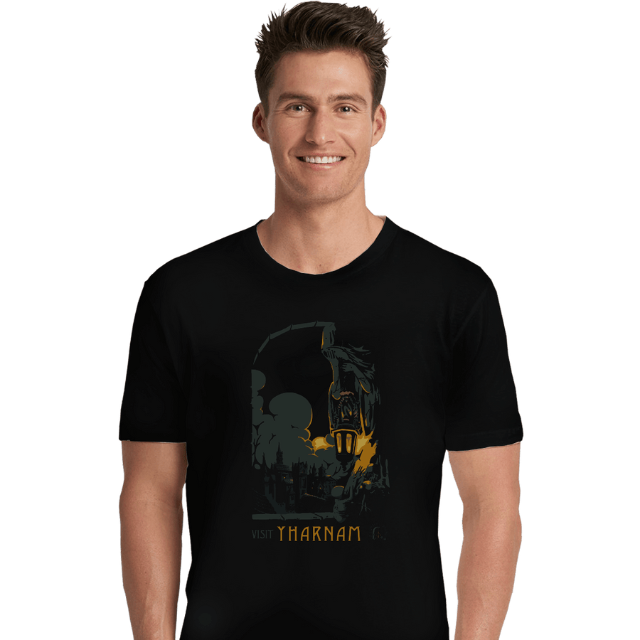 Shirts Premium Shirts, Unisex / Small / Black VIsit Yharnam
