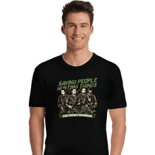 Load image into Gallery viewer, Daily_Deal_Shirts Premium Shirts, Unisex / Small / Black Supernatural Ghostbusters
