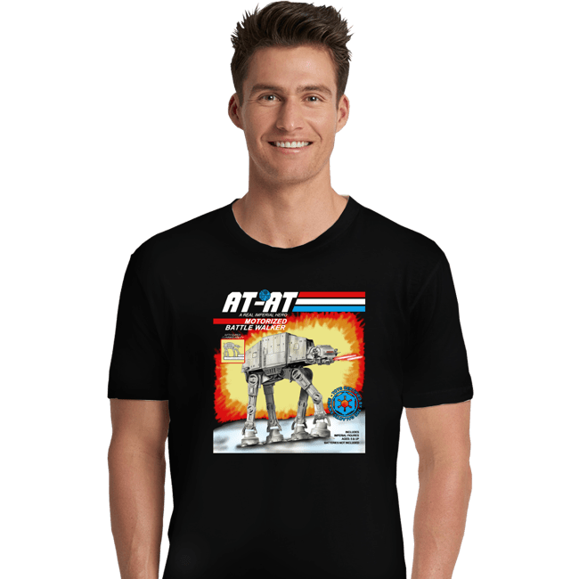 Daily_Deal_Shirts Premium Shirts, Unisex / Small / Black Real Imperial Hero