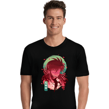 Load image into Gallery viewer, Daily_Deal_Shirts Premium Shirts, Unisex / Small / Black Kurama&#39;s Rose Whirlwind
