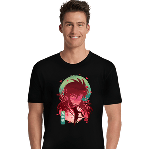 Daily_Deal_Shirts Premium Shirts, Unisex / Small / Black Kurama's Rose Whirlwind