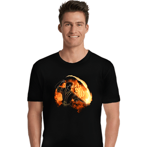Daily_Deal_Shirts Premium Shirts, Unisex / Small / Black Fire Bender Orb