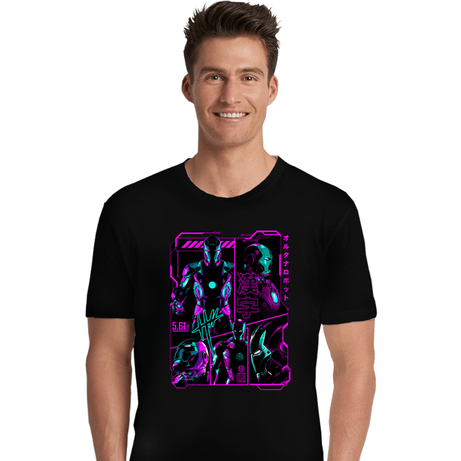 Daily_Deal_Shirts Premium Shirts, Unisex / Small / Black Iron Manga