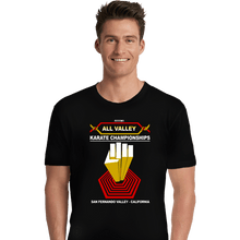 Load image into Gallery viewer, Daily_Deal_Shirts Premium Shirts, Unisex / Small / Black All Valley Karate
