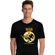 Load image into Gallery viewer, Shirts Premium Shirts, Unisex / Small / Black Les Adventures De Peter
