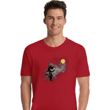 Load image into Gallery viewer, Shirts Premium Shirts, Unisex / Small / Red Saiyan With Balloon
