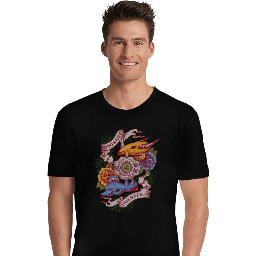 Shirts Premium Shirts, Unisex / Small / Black Digital Destiny