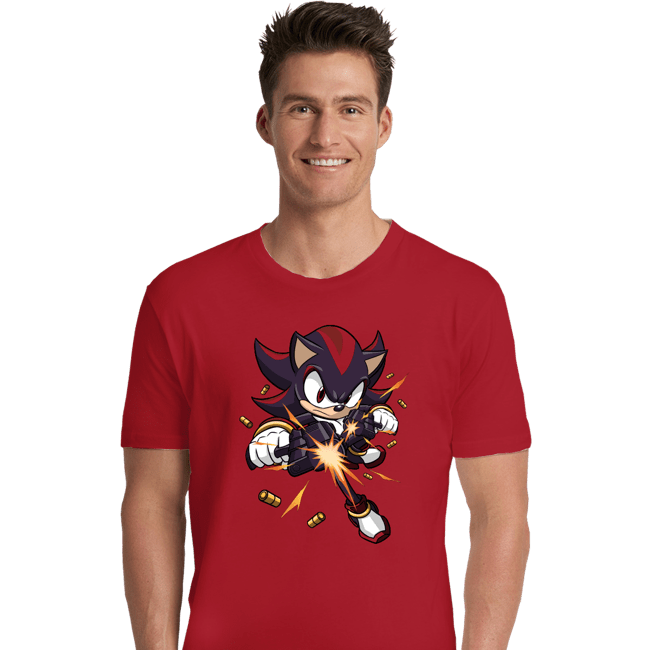 Daily_Deal_Shirts Premium Shirts, Unisex / Small / Red PG-13 Hedgehog
