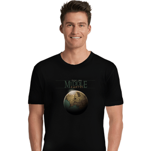 Shirts Premium Shirts, Unisex / Small / Black Life On Middle Earth
