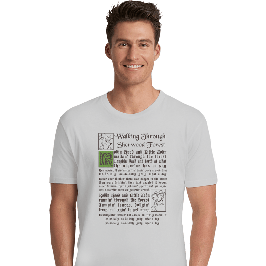 Shirts Premium Shirts, Unisex / Small / White Sherwood Forest