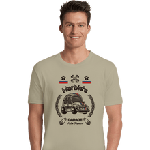 Load image into Gallery viewer, Shirts Premium Shirts, Unisex / Small / Natural Herbie&#39;s Garage Auto Repair
