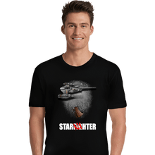 Load image into Gallery viewer, Secret_Shirts Premium Shirts, Unisex / Small / Black To The Starfighter!
