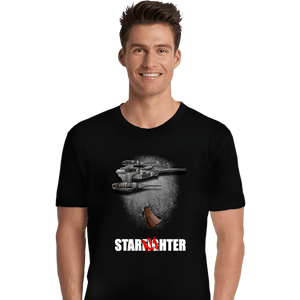 Secret_Shirts Premium Shirts, Unisex / Small / Black To The Starfighter!