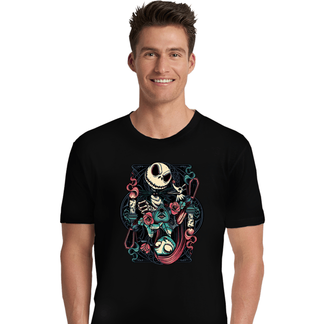 Daily_Deal_Shirts Premium Shirts, Unisex / Small / Black Jack & Sally Card